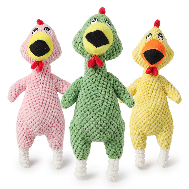 Screaming Chicken for unlimited Dog fun - DOM BLACK SHOP