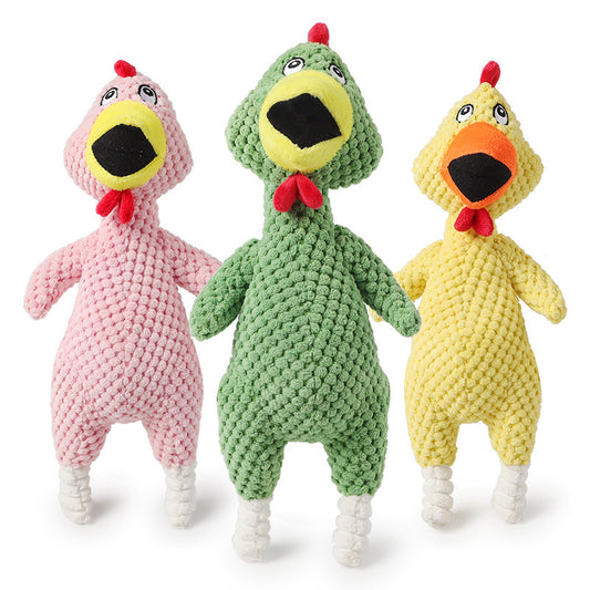 Screaming Chicken for unlimited Dog fun - DOM BLACK SHOP