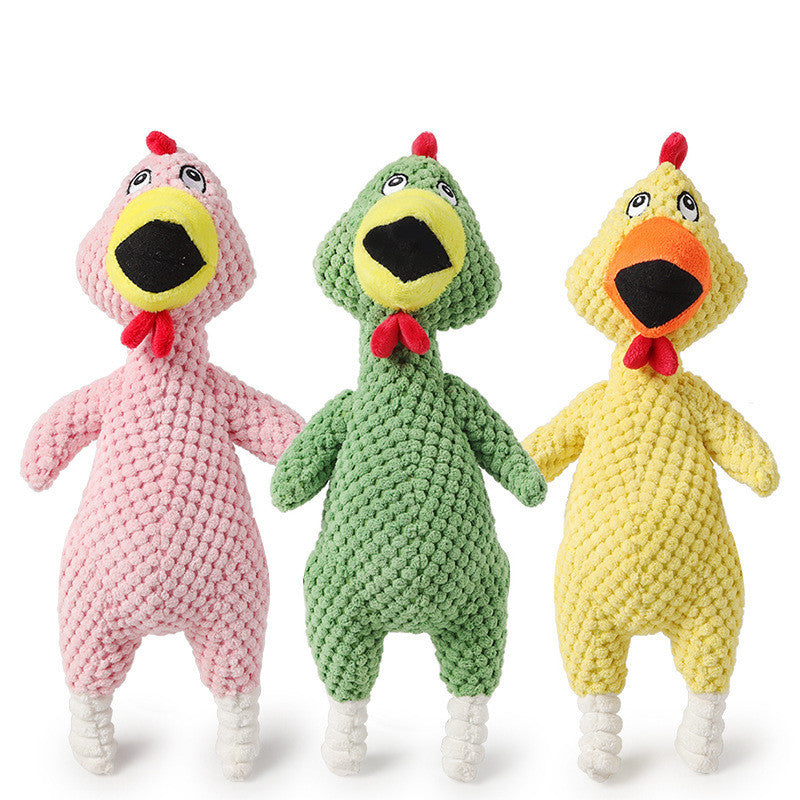 Screaming Chicken for unlimited Dog fun - DOM BLACK SHOP